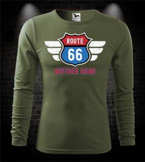 Mototričko s dlhým rukávom Mother Road - Route 66