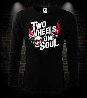 Mototričko s dlhým rukávom Two Wheels - One Soul