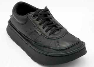 Boty Lesta L3038 černá (zdravotní obuv kožená)