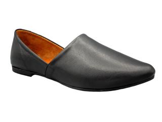 Černé baleríny Wild W0661581 (balerínky černé kožené)