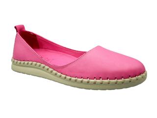 Dámské baleríny Wild W0646014 pink A1 (balerínky z pravé lícové kůže)