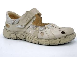 Dámské boty Kacper 2-0248 (Maximálně pohodlné polobotky z nejlepší přírodní kůže)