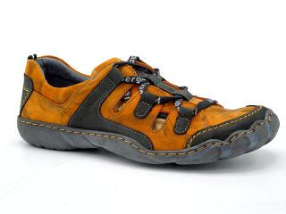 Dámské boty Kacper 2-0313 (Maximálně pohodlné polobotky z nejlepší přírodní kůže. Investice do této obuvi se jistě vyplatí, vydrží neskutečně dlouho.)