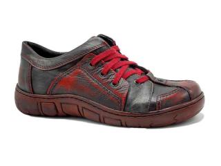 Dámské boty Kacper 2-1220 bordo (jen velikost 38 a 42)