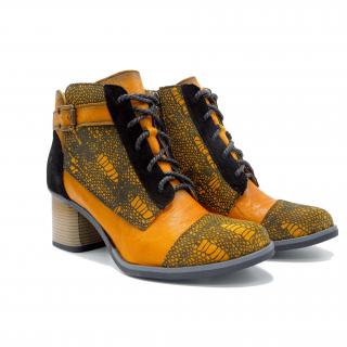 Dámské kotníkové boty Maciejka M05071 (Originální a maximálně pohodlná zimní obuv z nejlepší kůže. Sleva 40 %.)