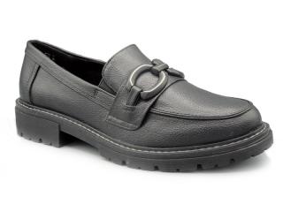 Dámské mokasíny Jana 8-24763 (černé mokasíny Jana Vegan Shoes)