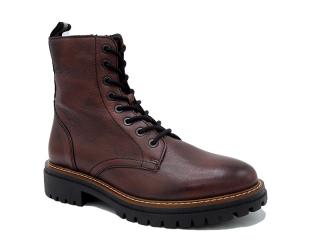 Dámské zimní boty Klondike WH450H01 bordo (Kotníková zimní obuv s kožešinkou)