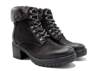 Dámské zimní boty KWH353/23 (Maximálně pohodlná zimní obuv z nejlepší přírodní kůže. Investice do této obuvi se jistě vyplatí, vydrží neskutečně dlouho.)