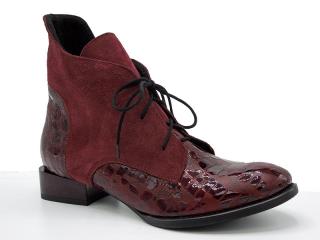 Maciejka M2878 bordo kotníková obuv dámská (jen velikost 38 a 41)