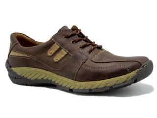 Pánské boty EF171 (Originální pánská obuv z kvalitní kůže a koženou stélkou)