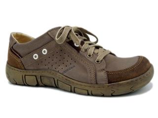 Pánské boty Kacper K12290 (Originální pánská obuv z kvalitní lícové kůže a koženou stélkou)
