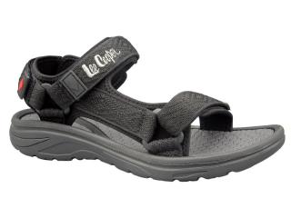 Pánské sandále Lee Cooper LC2434 černá (pánské sandály páskové)