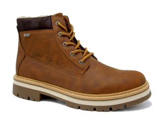 Pánské zimní boty Tom Tailor TT4280515 hnědá (kotníkové boty s TEX membránou)