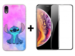 9D SKLO + KRYT 2v1 pre Apple iPhone XR - STITCH