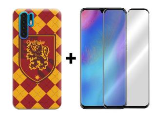 9D SKLO + PUZDRO 2v1 pre HUAWEI P30 Pro - Harry Potter 001