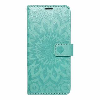 Knižkové puzdro pre Samsung Galaxy A14 4G / A14 5G - MANDALA zelené