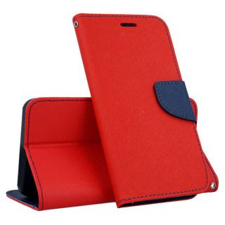 Knižkové puzdro pre Samsung Galaxy A55 5G - SMART FANCY červeno modré (Peňaženkové puzdro pre Samsung Galaxy A55 5G)