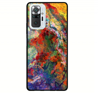 Ochranný Tvrdený kryt pre Xiaomi Redmi Note 10 Pro - Pattern 009 (Zadný kryt pre Xiaomi Redmi Note 10 Pro)