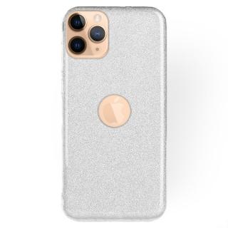 Puzdro na Apple iPhone 11 Pro Max Glitter strieborné