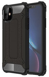 Puzdro na Apple iPhone 11 Tvrdené Armor čierne