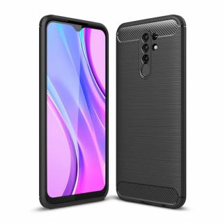 Púzdro pre Xiaomi Redmi 9 carbon čierne