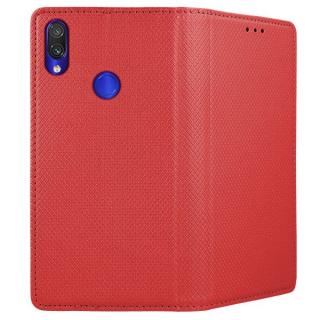 Púzdro Smart Magnet na Xiaomi Redmi Note 7 červené