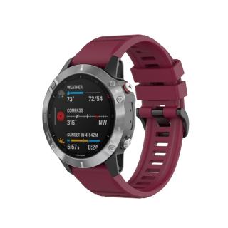 Remienok pre Garmin Fenix 7X - bordový