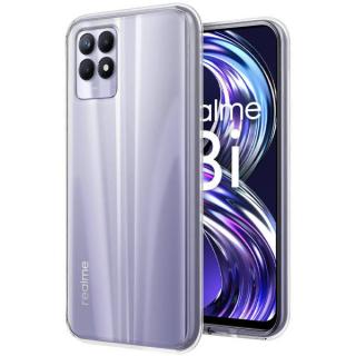 Silikónový kryt na Realme 8i - priesvitný