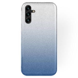 Silikónový kryt na Samsung Galaxy A13 5G / A04s - Glitter modro strieborný
