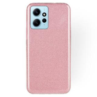 Silikónový kryt na Xiaomi Redmi Note 12 - GLITTER ružové