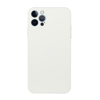 Silikónový kryt pre iPhone 15 Pro Max - biely (Zadný ochranný kryt pre iPhone 15 Pro Max)
