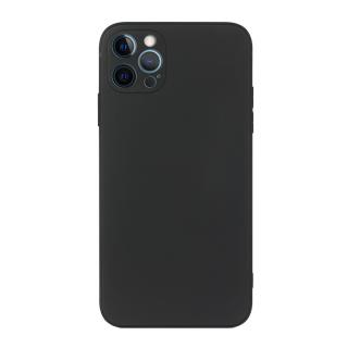 Silikónový kryt pre iPhone 15 Pro Max - čierny (Zadný ochranný kryt pre iPhone 15 Pro Max)