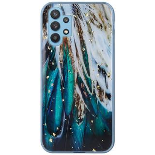 Silikónový kryt pre Samsung Galaxy A13 4G - Glam Feathers