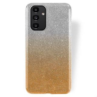 Silikónový kryt pre Samsung Galaxy A13 5G / A04s - Glitter strieborno zlatý