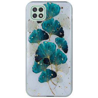 Silikónový kryt pre Samsung Galaxy A22 5G - Glam Leaves