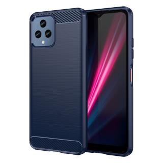 Silikónový kryt pre T Phone - CARBON modrý