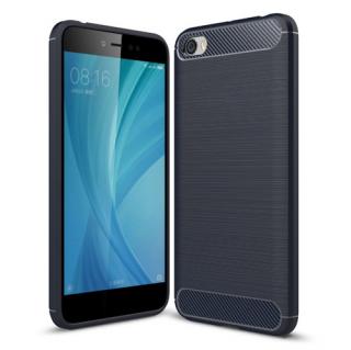 Silikonový obal na Xiaomi Redmi Note 5A carbon modrý