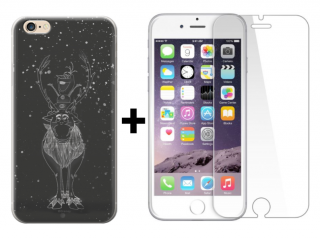 SKLO + PUZDRO 2v1 pre Apple iPhone 6 Plus, 6S Plus - Olaf and Sven