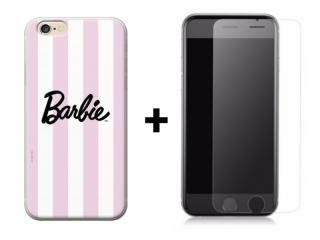 SKLO + PUZDRO 2v1 pre IPHONE 6 / 6s - BARBIE 009