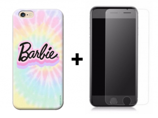 SKLO + PUZDRO 2v1 pre IPHONE 6 / 6s - BARBIE 042