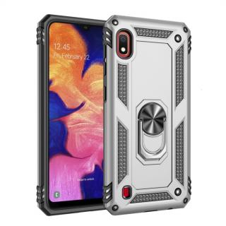 Tvrdený kryt pre Samsung Galaxy A10 - RING ARMOR sivý (Puzdro pre Samsung Galaxy A10)