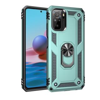 Tvrdený kryt pre Xiaomi Redmi Note 10 / 10s - RING ARMOR zelený (Puzdro pre Xiaomi Redmi Note 10 / 10s)