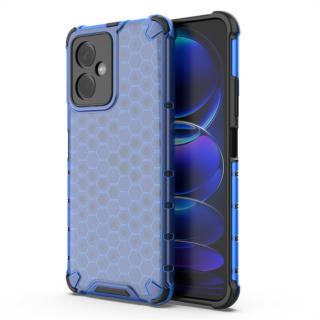 Tvrdený kryt pre Xiaomi Redmi Note 12 - HONEYCOMB modrý (Puzdro pre Xiaomi Redmi Note 12)