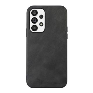 Zadný kryt pre Samsung Galaxy A23 / A23 5G - COWHIDE čierny (Puzdro pre Samsung Galaxy A23 / A23 5G)