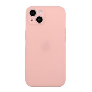 Zadný ochranný kryt pre iPhone 15 Plus - Silikónový ružový (Zadný kryt pre iPhone 15 Plus)