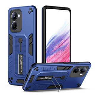 Zadný ochranný kryt pre Realme 10 - Tvrdený LOOP HOLDER modrý (Zadný kryt pre Realme 10)