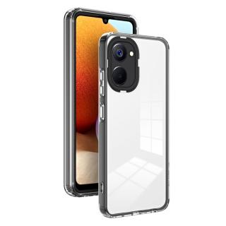 Zadný ochranný kryt pre Realme 10 - Tvrdený TPU FRAME čierny (Zadný kryt pre Realme 10)