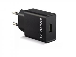 Adaptér do siete USB-A 5W Madvell čierna