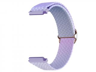 Pletený nylonový remienok Ombre Coral 22mm