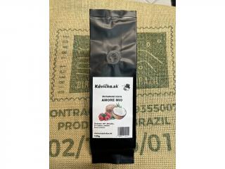 Kávička Brazil Ochutená zrnková káva AMORE MIO 125 g